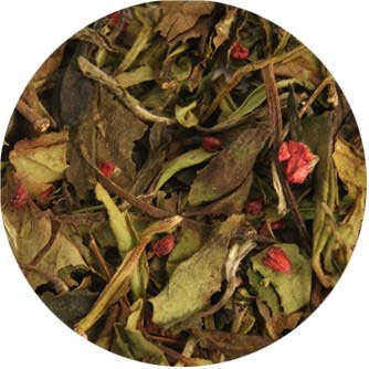 Hvid te Hindbær og Vanilje